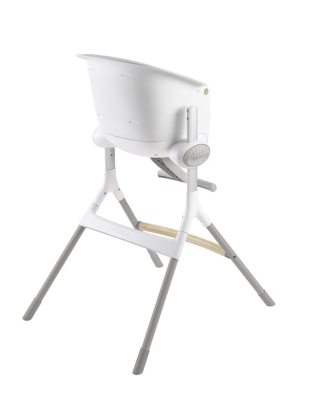 Highchair Up & Down Grey/White