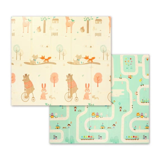 Babyono Educational XPE Foam Play Mat (180 x 200 cm)