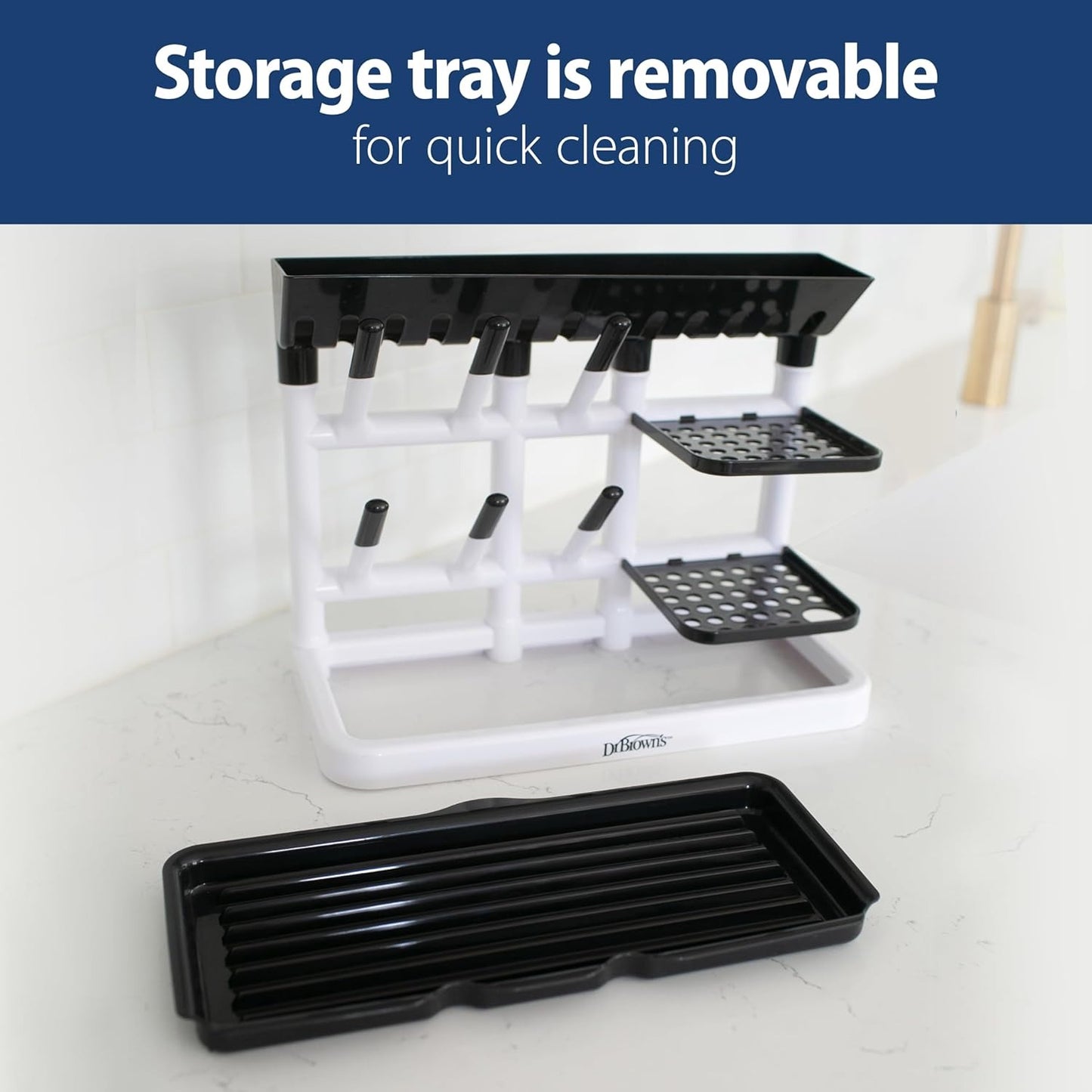 Dr. Brown’s Drying Tower – Countertop Bottle Dryer