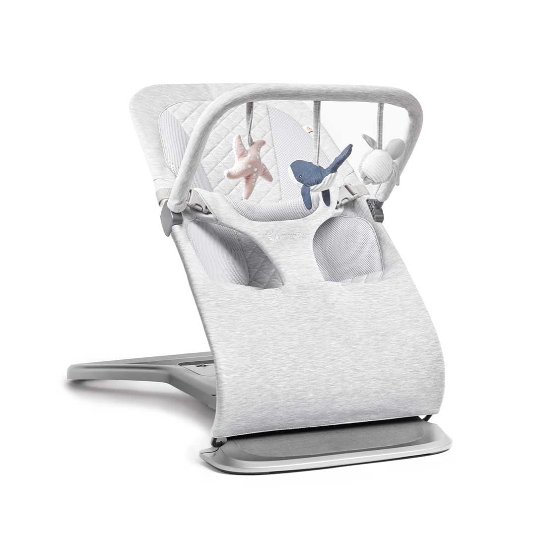 Ergobaby Evolve Bouncer Toy Bar - Ocean Wonders - Grey