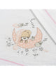 Crib Sheets Flannel New Sleeping White Pink