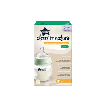 Tommee Tippee Closer to Nature Glass Baby Bottles