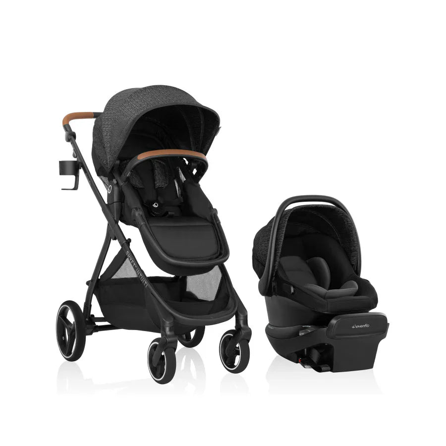 Evenflo Shyft Intuiti Travel System with Revolve180 LiteMax NXT