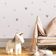 SIPO: Nursery Wall Decals - Soft Pastel Hearts