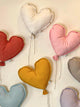 Mustard Heart-Shaped Balloon Pillow