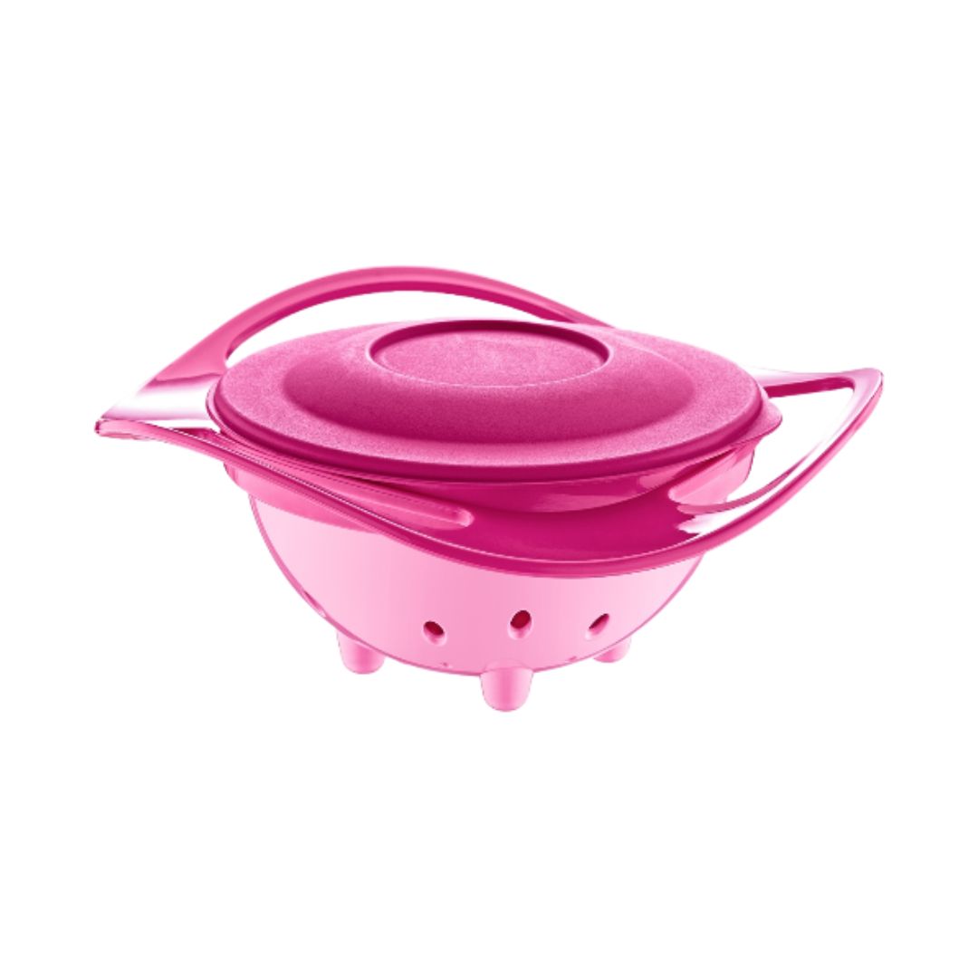 BabyJem Spillless Plate - Pink
