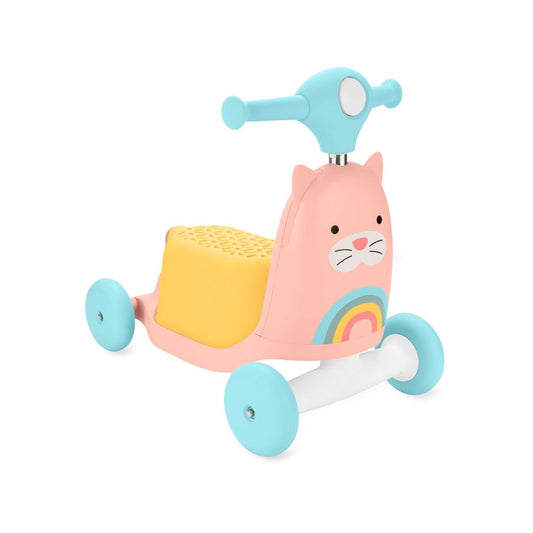 3-in-1 Ride-On Toy Cat