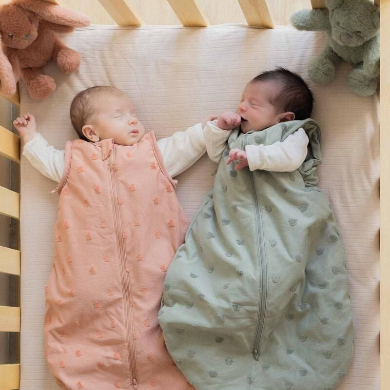Trois Kilos Sept Honey Baby Sleeping Bag with Removable Sleeves – Clay (0-6 Months)