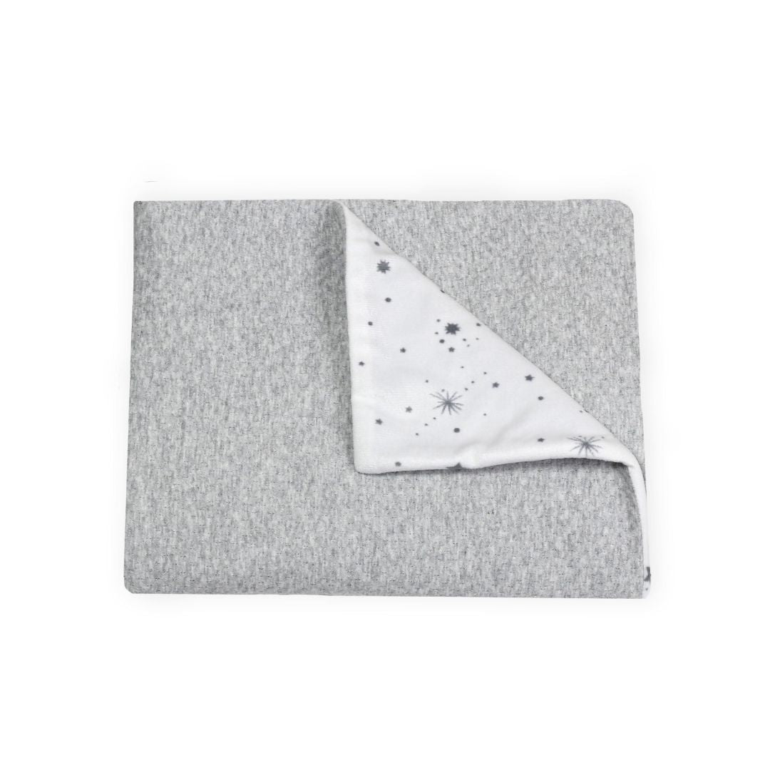 Trois Kilos Sept Baby Blanket – White & Grey (75 x 100 cm)