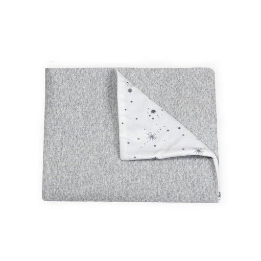 Trois Kilos Sept Baby Blanket – White & Grey (75 x 100 cm)