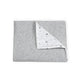 Trois Kilos Sept Baby Blanket – White & Grey (75 x 100 cm)