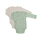 Trois Kilos Sept Set of 2 Long-Sleeve Bodysuits