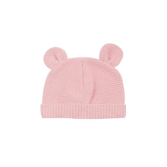 Trois Kilos Sept: Knitted Newborn Hat – Rose (0-1 Month)