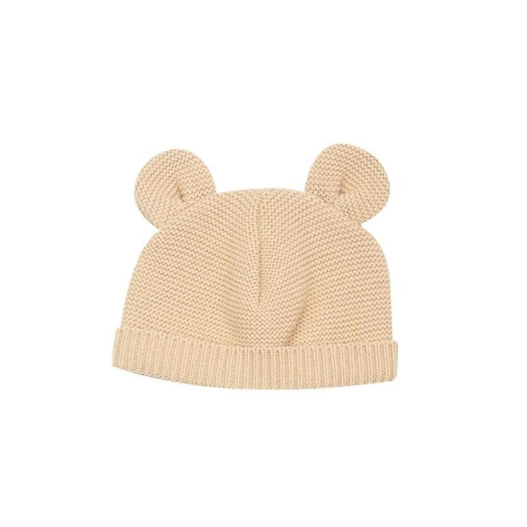 Trois Kilos Sept Knitted Newborn Hat – Caramel (0-1 Month)