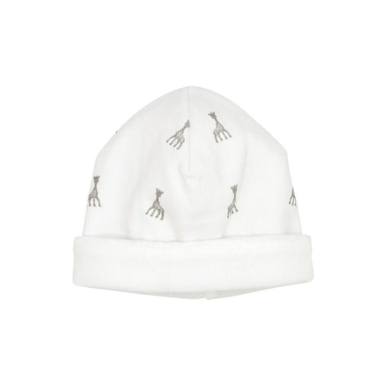 Sophie la Girafe® Newborn Hat – White/Grey