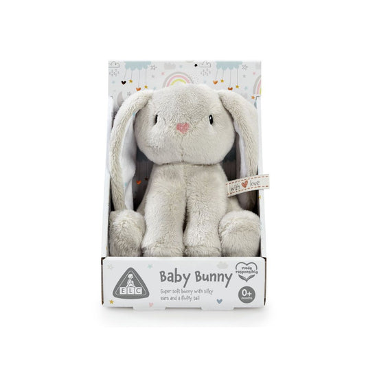 Early Learning Centre: Plush Baby Bunny – Grey (0 Months+)