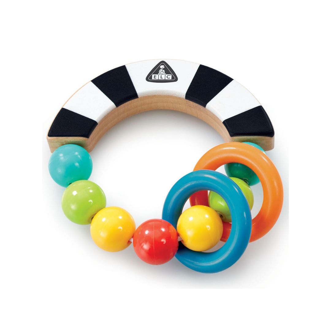 Early Learning Centre Wooden Bead Rattle