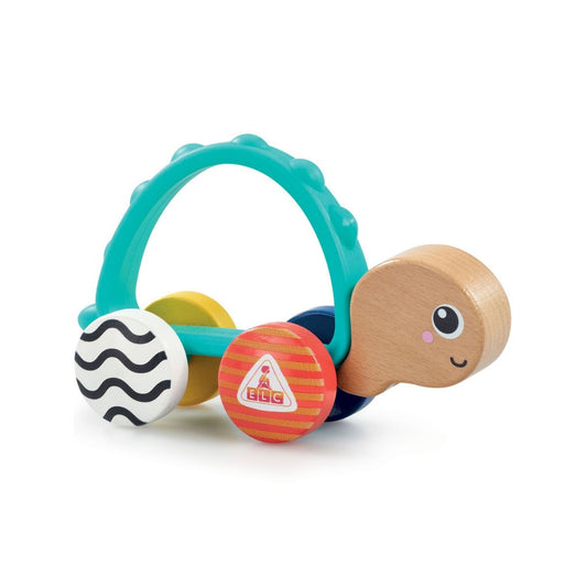 Early Learning Centre Wooden Push Along Turtle Activity Toy