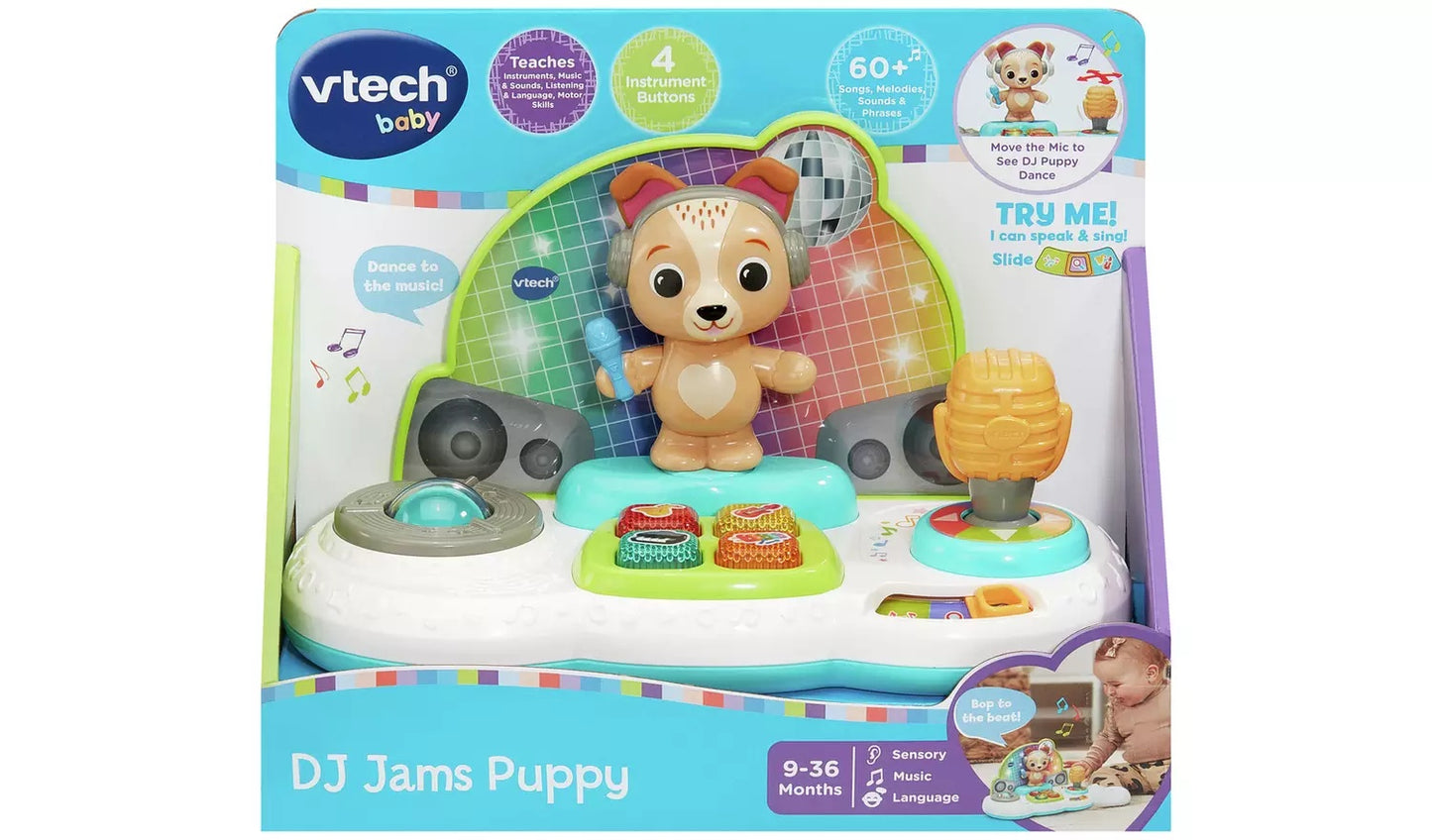 VTech Baby: DJ Jams Puppy Interactive Learning Station
