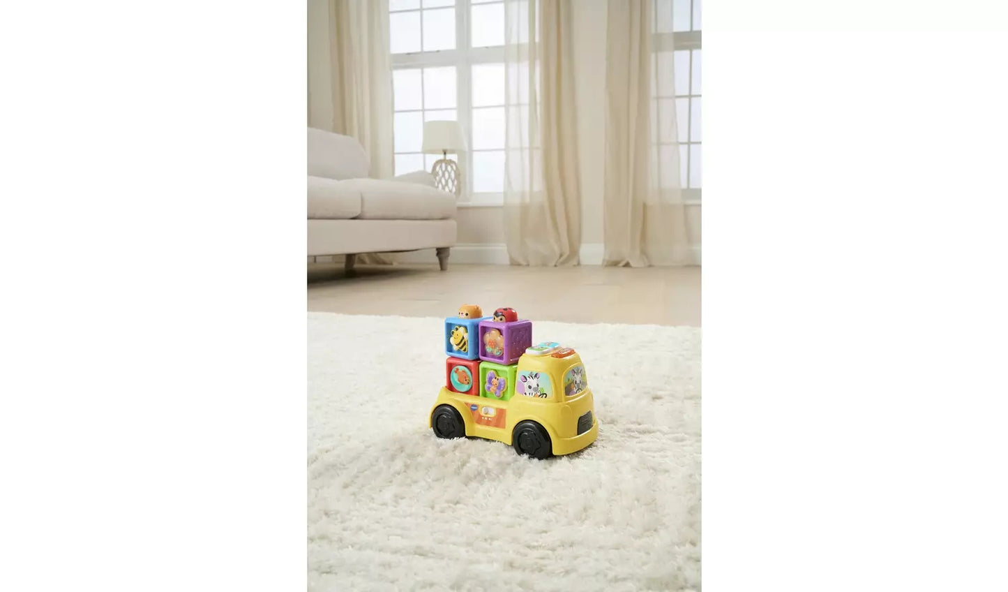 VTech Baby: Pop-a-Block Truck Interactive Learning Toy