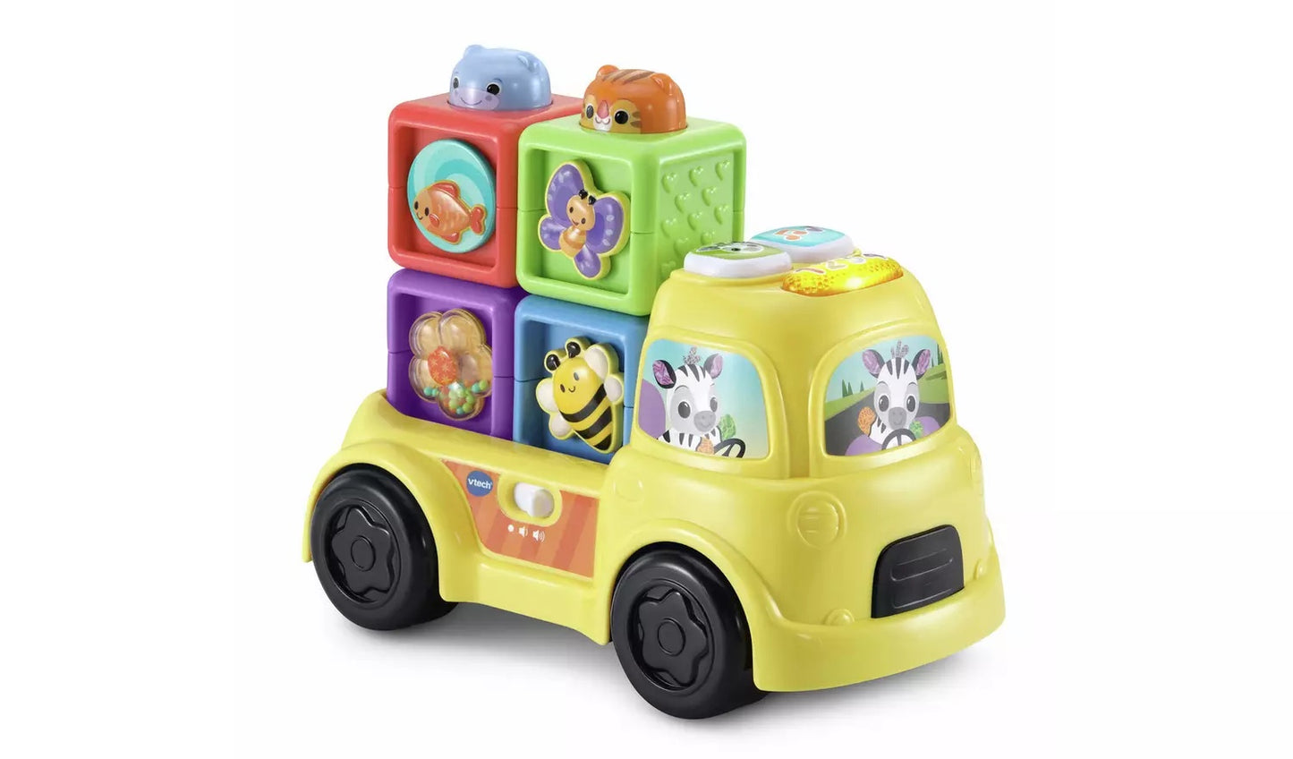 VTech Baby: Pop-a-Block Truck Interactive Learning Toy