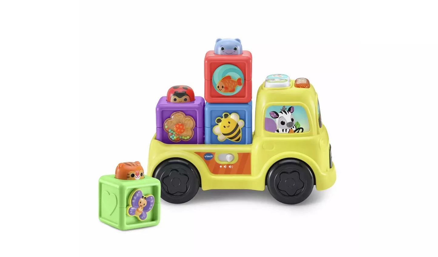 VTech Baby: Pop-a-Block Truck Interactive Learning Toy