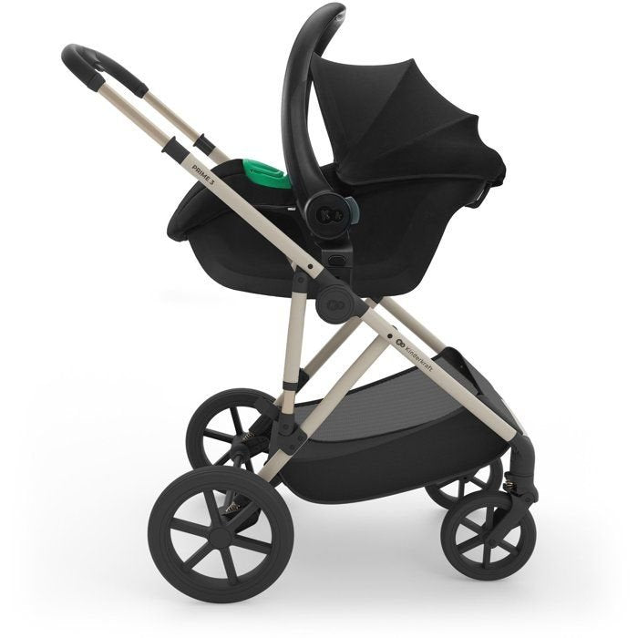 Kinderkraft: PRIME 3 3-in-1 Multifunction Stroller (Beige)