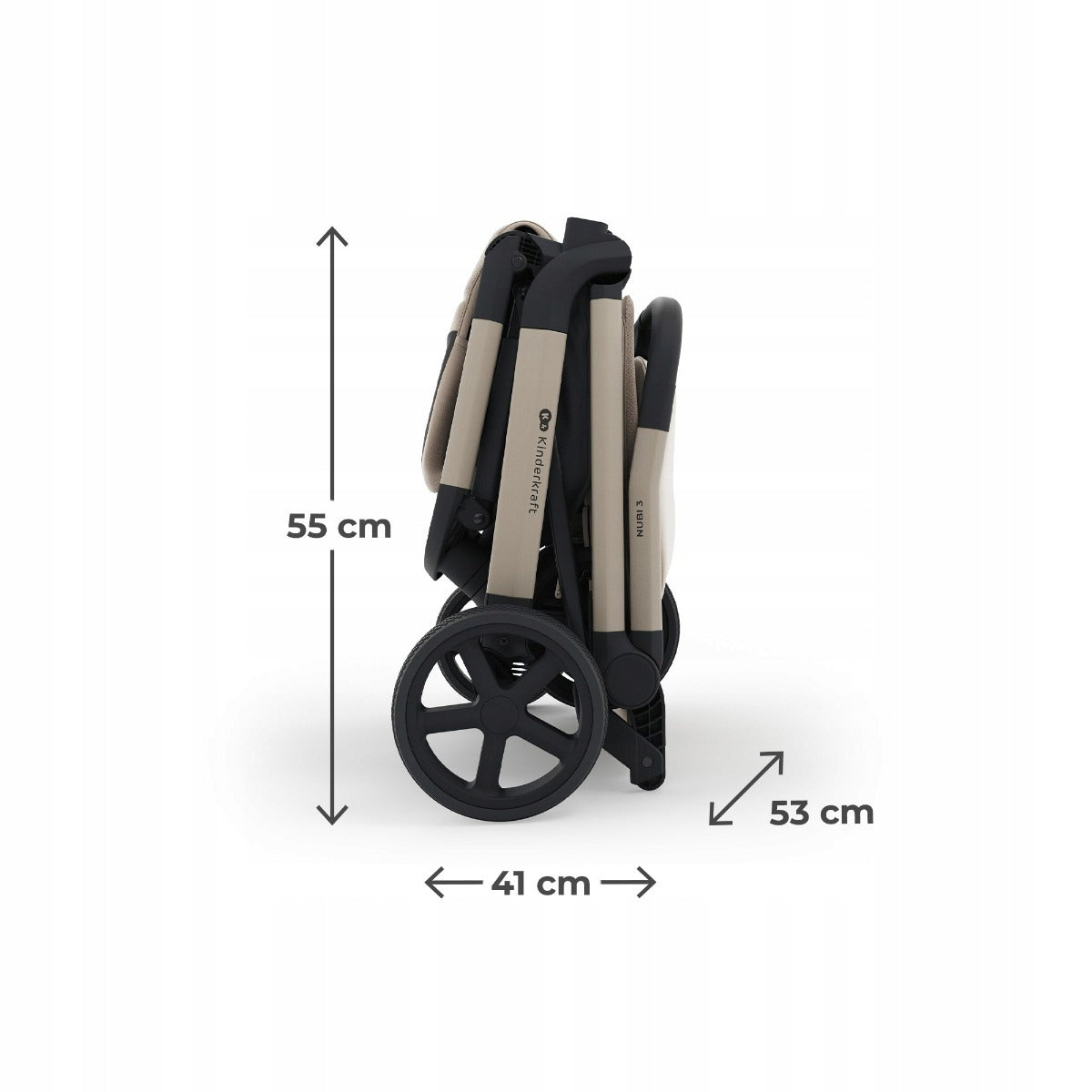 Kinderkraft Nubi 3 stroller - Beige