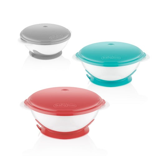 Babyjem Deep Vacuum Food Plate – Assorted Colors