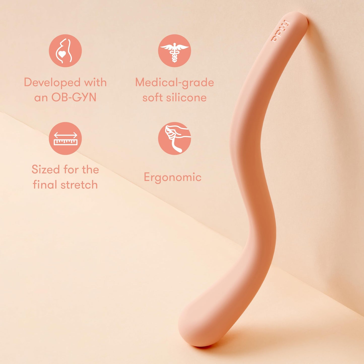 Massage stick for childbirth preparation