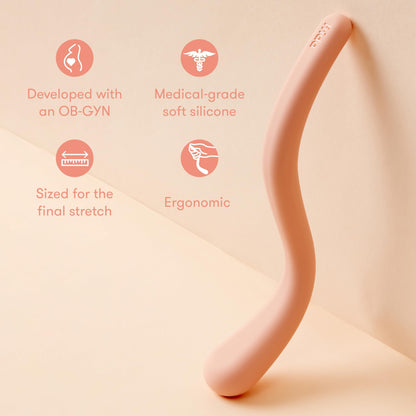Massage stick for childbirth preparation