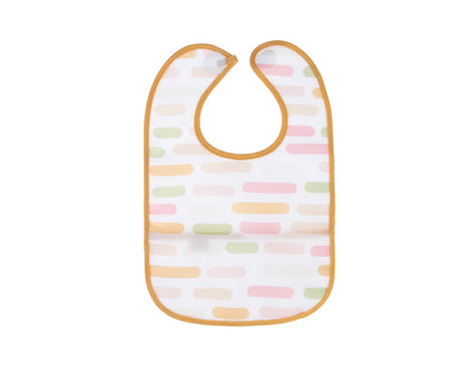 Babyjem Stain-Proof Bib Pastel Stripes
