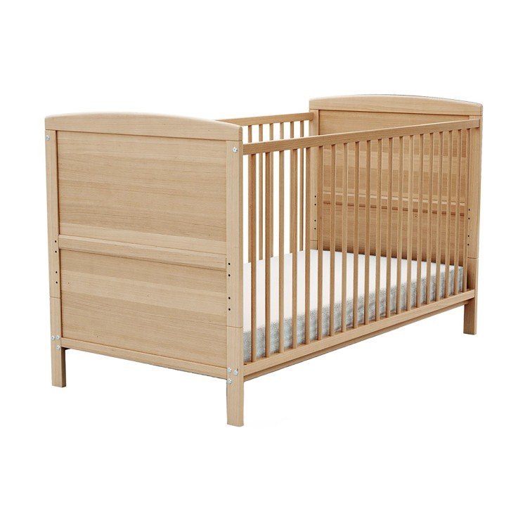 Webaby: ESSENTIEL Convertible Wooden Baby Cot