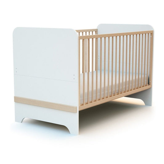 Jurababy: CARROUSEL Convertible Wooden Baby Cot (70 x 140 cm)