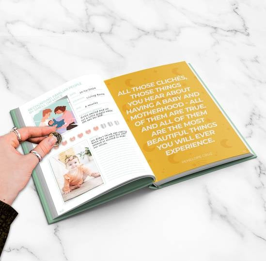 My First Years: Baby Milestone Scratch Book & Memory Journal