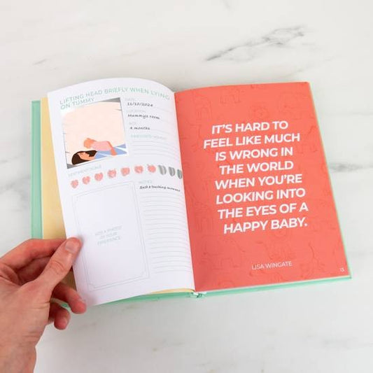 My First Years: Baby Milestone Scratch Book & Memory Journal