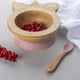 Citron Bamboo Suction Bowl