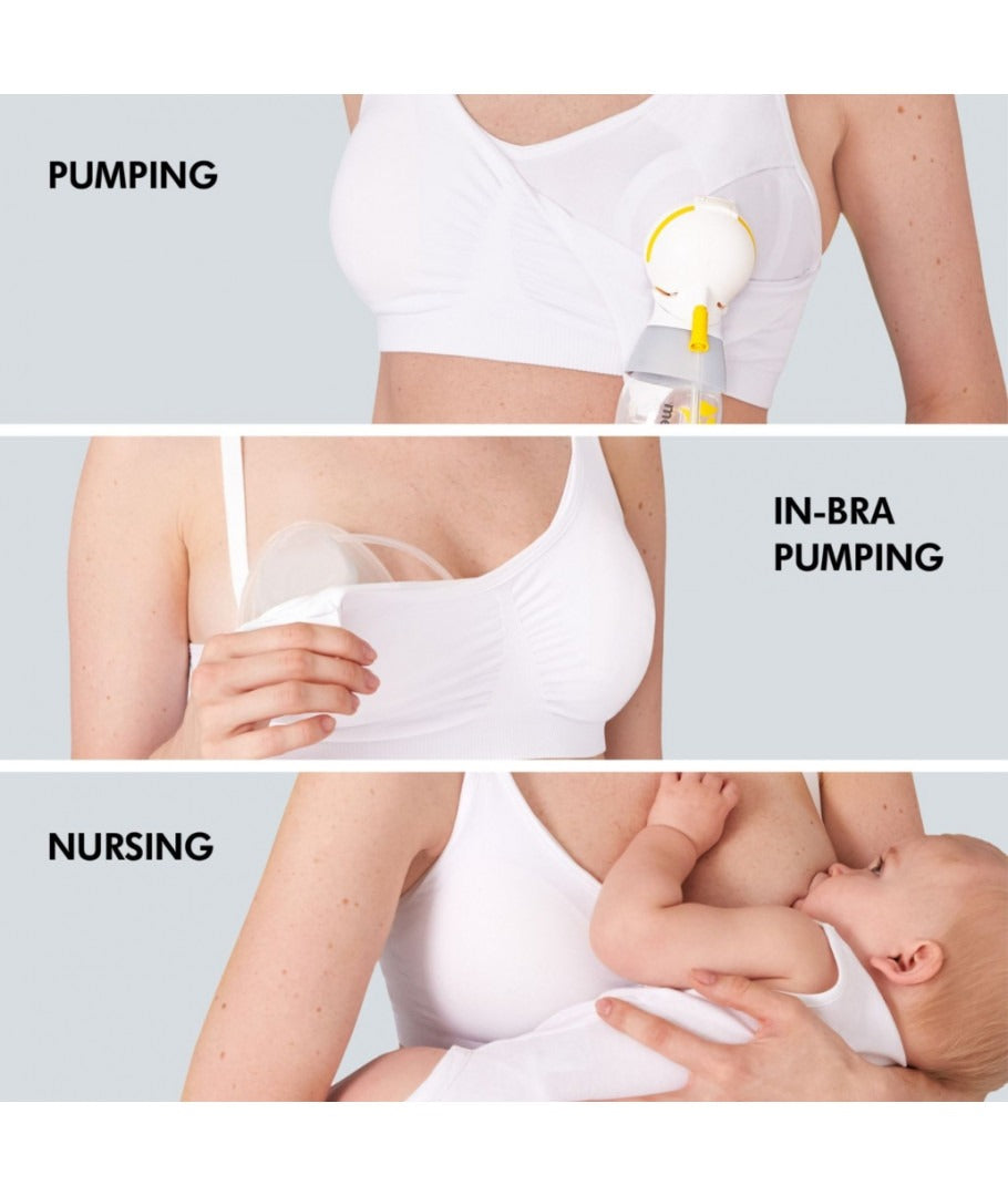 3 In 1 Pumping & Nursing Bra - Medium