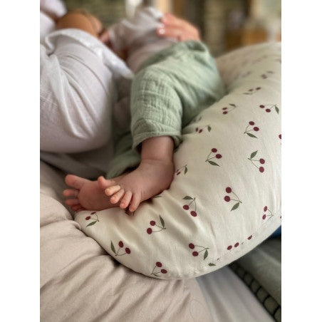 Candide 3-in-1 Multirelax Cotton Maternity & Baby Pillow - Cherries