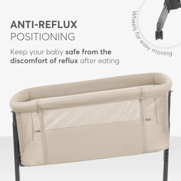 Kikkaboo: Bedside Crib Noah – Beige