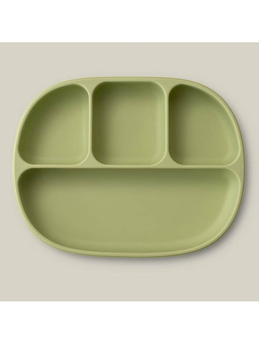 Silicone Suction Divider Plate with Lid