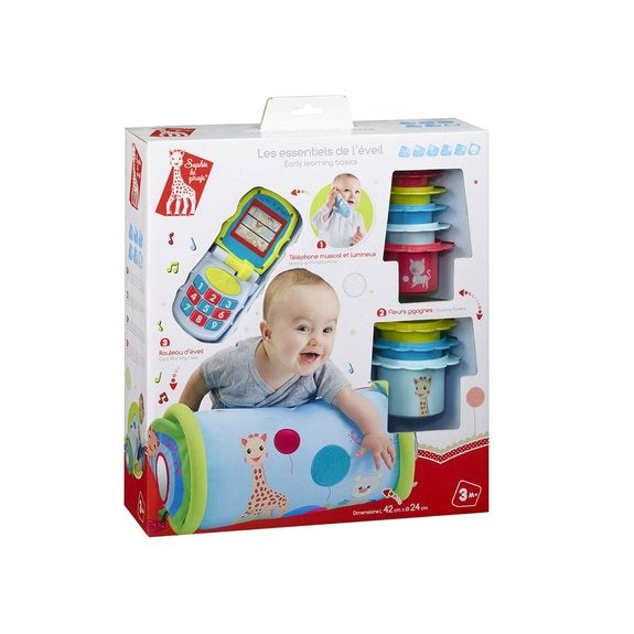 The essentials of Sophie the Giraffe's awakening