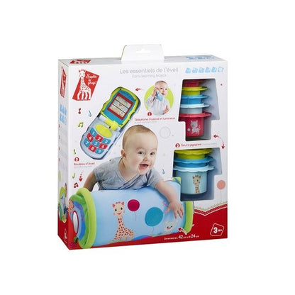 The essentials of Sophie the Giraffe's awakening