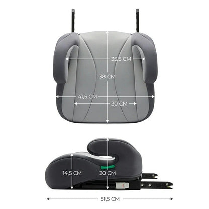 Car Seat Kinderkraft I-BOOST- Grey