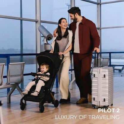 Pilot 2 Midnight Black Stroller
