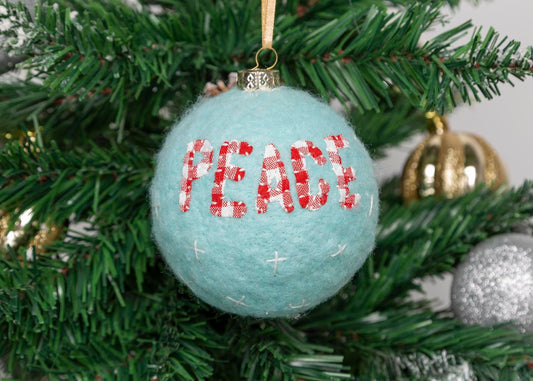 Peace Holiday Ornament