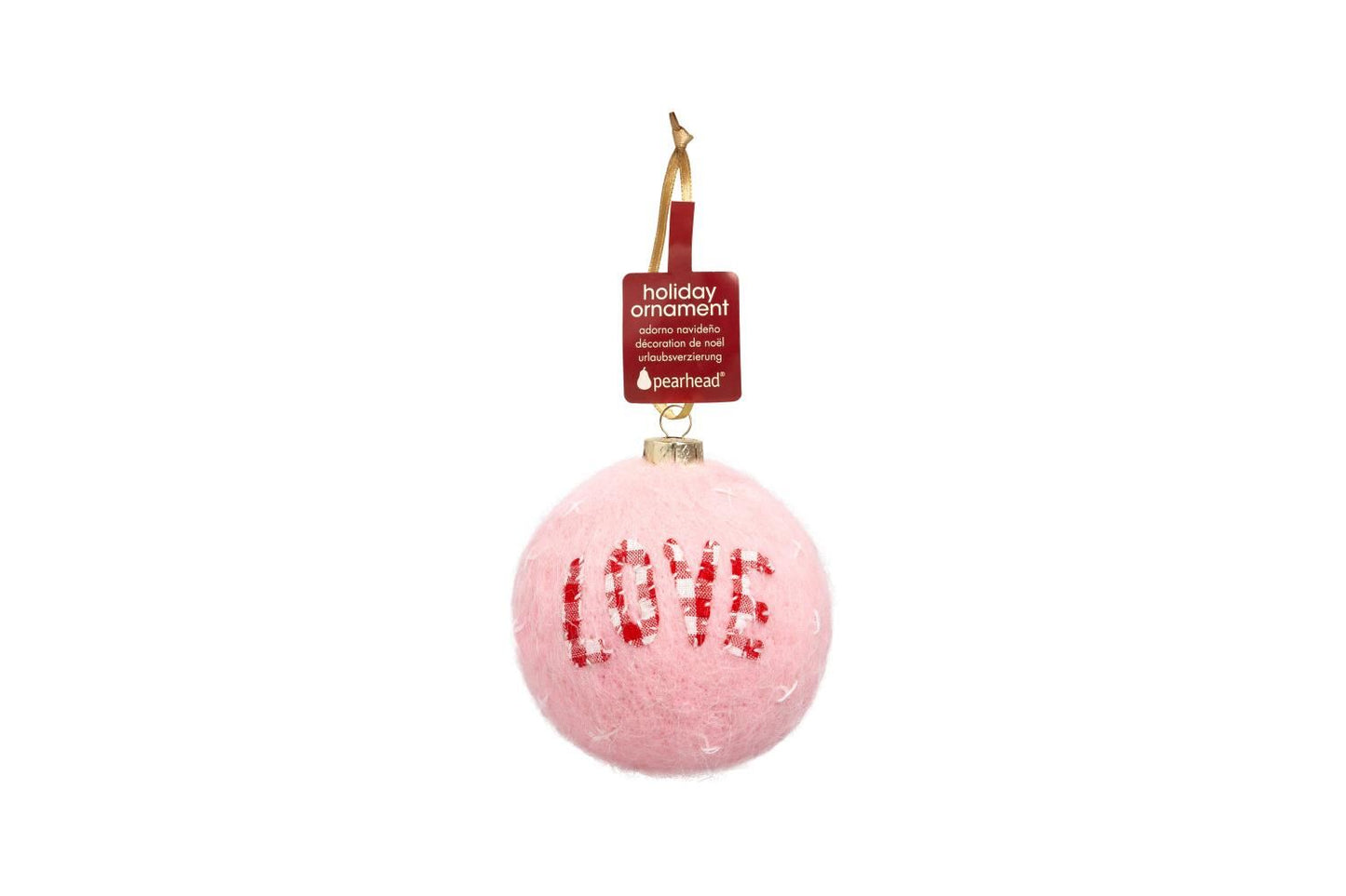 Sweet Love Felt Holiday Ornament