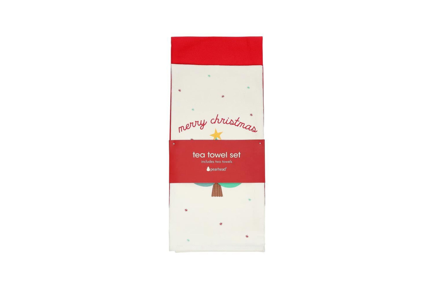 Merry Christmas Tea Towel Set