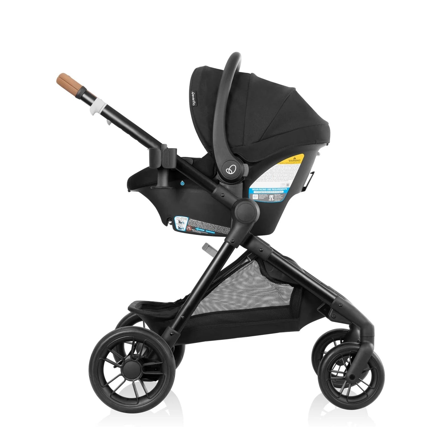 Evenflo: Pivot Xpand NXT Travel System with LiteMax NXT Infant Car Seat | Single-to-Double Stroller