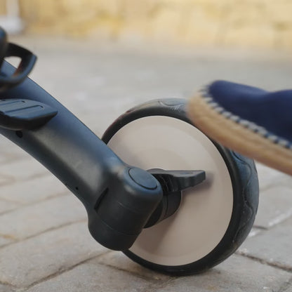 JAZZ 2 5-in-1 3-part children's tricycle- Grey